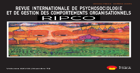 Revue internationale de psychologie et de gestion des comportements organisationnels