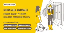 Dossier Projecteurs - Soins aux animaux, pension canine, pet-sitter, éducateur, promeneur de chien