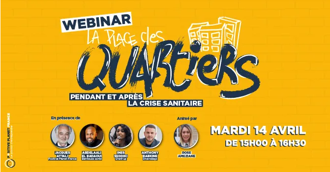 Webinaire : La place des quartiers pendant et après la crise sanitaire