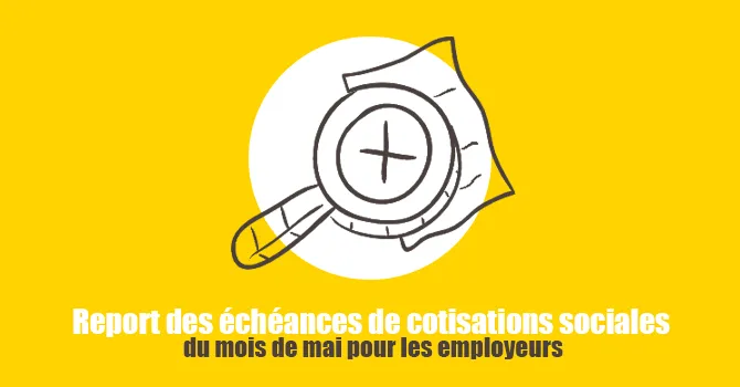 cotisations sociales du mois de mai 