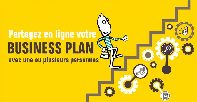 Nouveauté : partagez en ligne votre business plan avec une ou plusieurs personnes