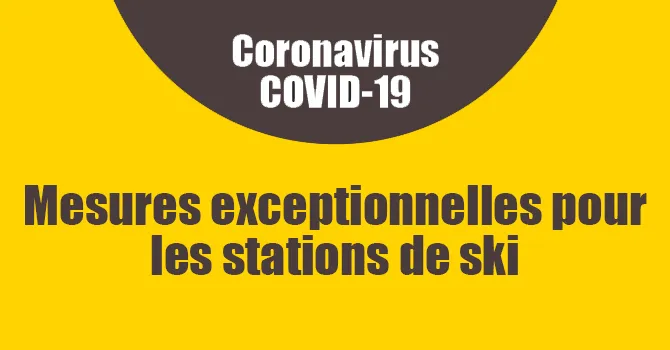 mesures exceptionnelles de soutien pour les stations de ski