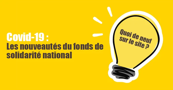 Modalités du fonds de solidarité pour le mois d'août