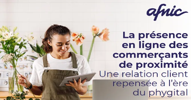 la présence en ligne des commerçants de proximité