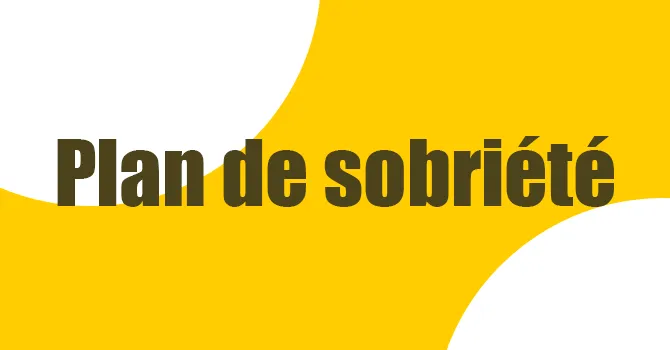 Plan de sobriété énergétique