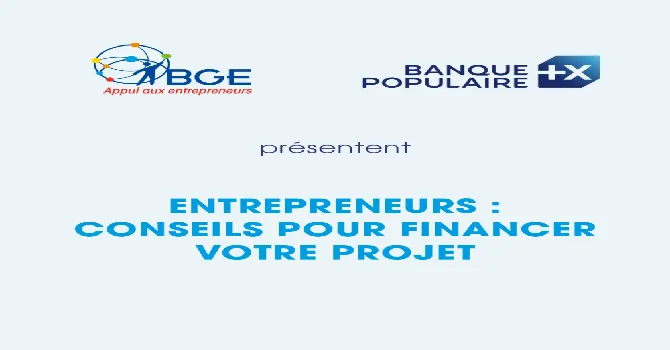 Vidéos BGE sur le financement d'un projet entrepreneurial