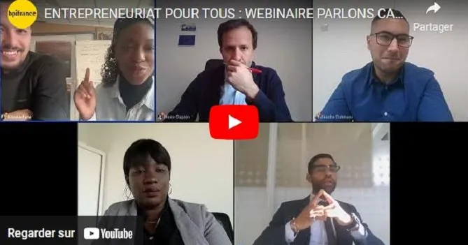 Entrepreneuriat pour Tous : replay du webinaire Parlons cash ! #1