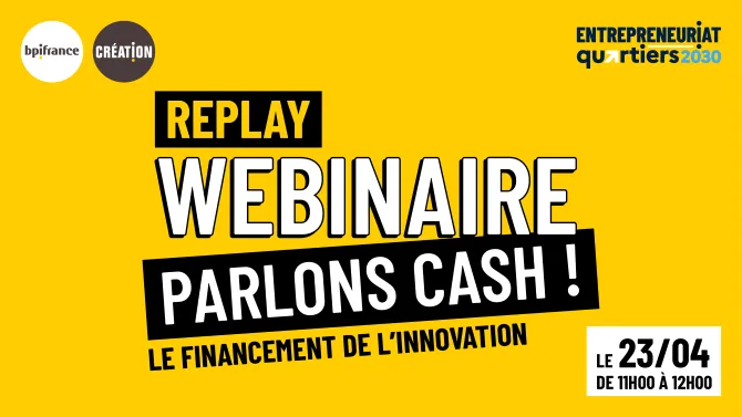 Replay Parlons Cash : le financement de l'innovation