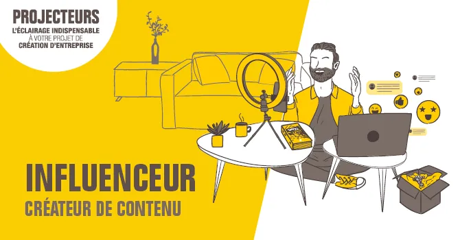 Devenir influenceur, créateur de contenu