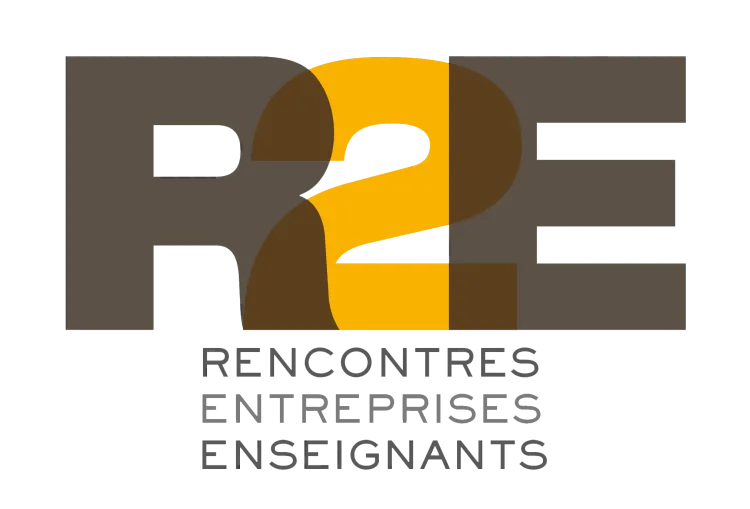 Logo des Rencontres Entreprises Enseignants (R2E)