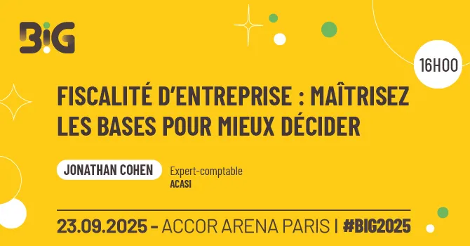 Masterclass Big fiscalité