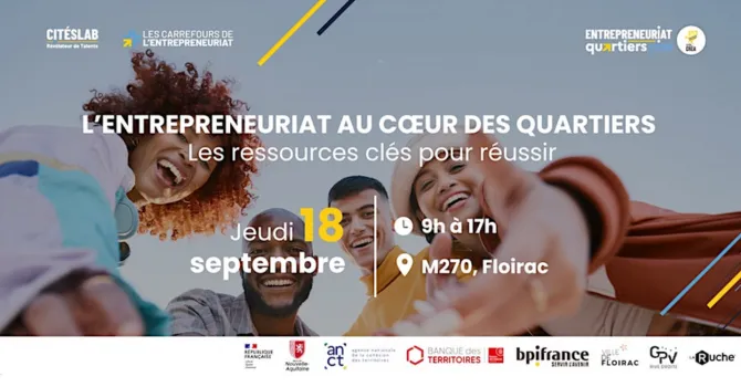 visuel entrepreneuriat quartier