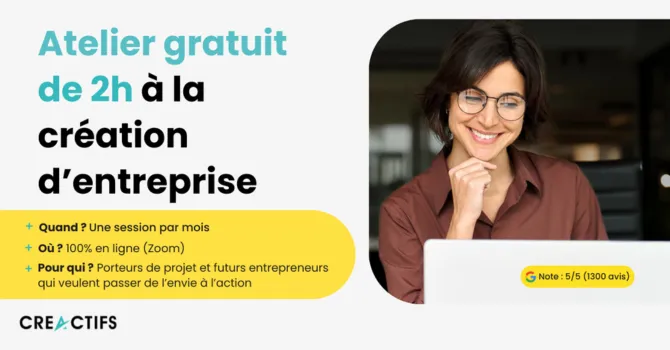 ateliers à la création d'entreprise