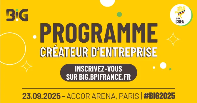 Big 2025 Programme du Créateur