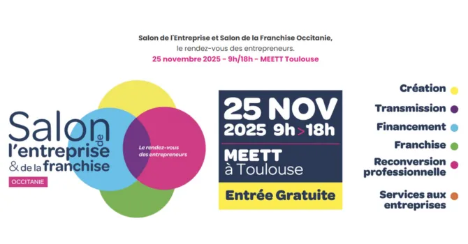 visuel salon de l'entreprise et franchise 