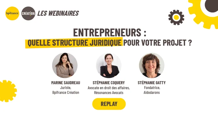 webinaire choix structure juridique