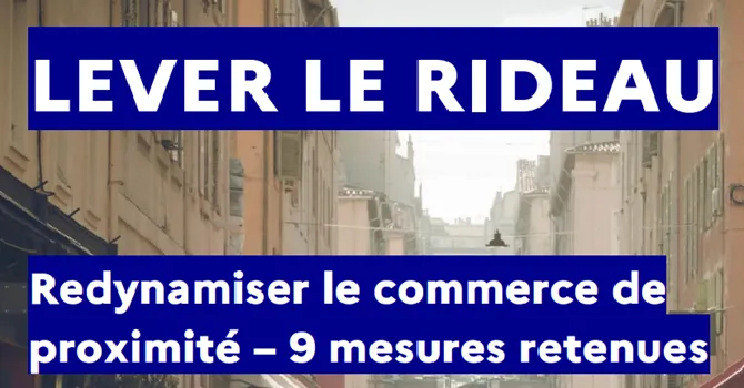 Plan d'action en faveur du commerce de proximité