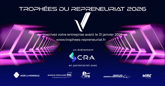 Trophées du repreneuriat 2026 par le CRA