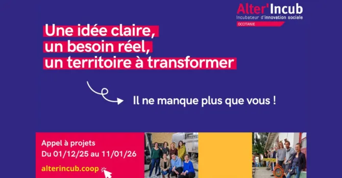 visuel Alter'Incub appel à projets