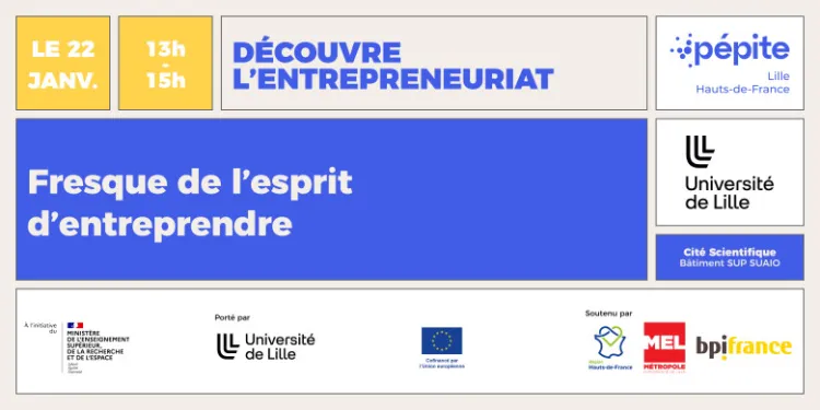 Lille : Atelier Fresque de l’Esprit d’Entreprendre