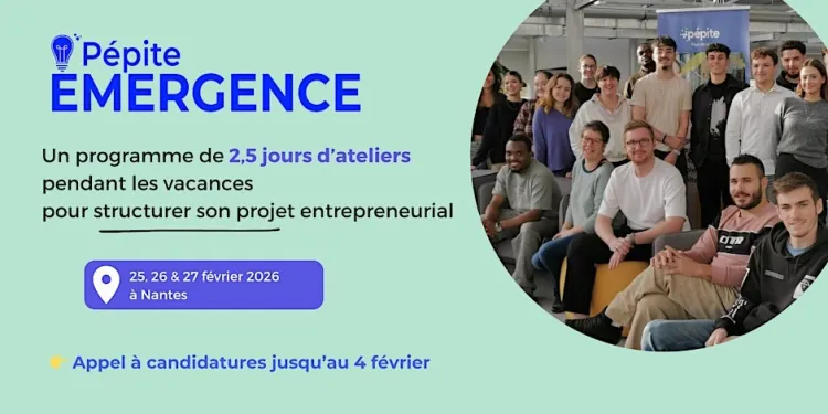 Nantes : Workshop Emergence les 25 - 26 - 27 février 2026