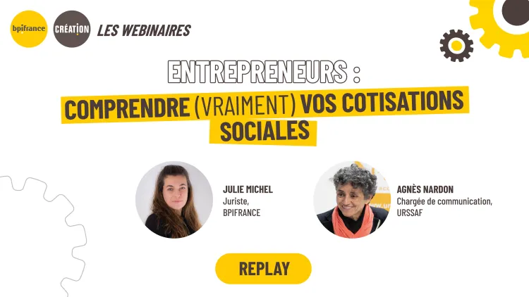 entrepreneur cotisations sociales