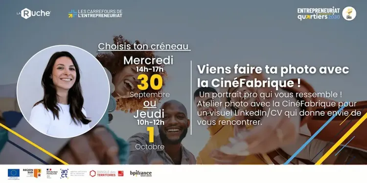 Marseille : viens faire ta photo Linkedin