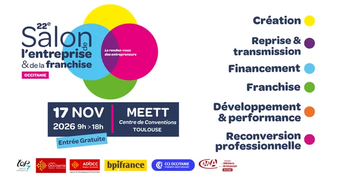 visuel salon de l'entreprise et de la franchise