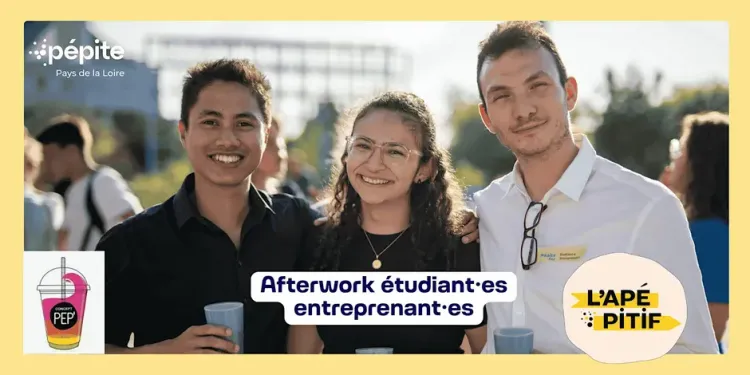 La Roche-sur-Yon : afterwork des étudiants entrepreneurs