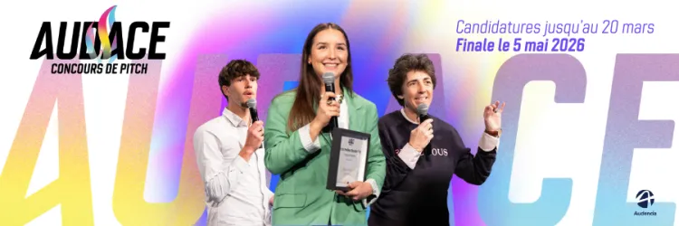 Visuel du concours Audace 2026