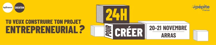 Arras : participe aux 24h pour créer, le hackathon de Bpifrance !