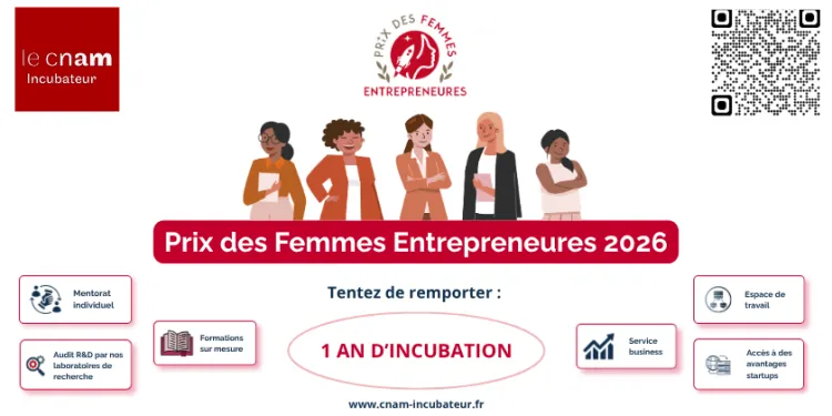 Cnam Incubateur à la recherche de femmes entrepreneures
