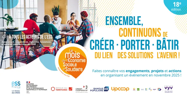 Novembre 2025, 18e édition du mois de l'ESS