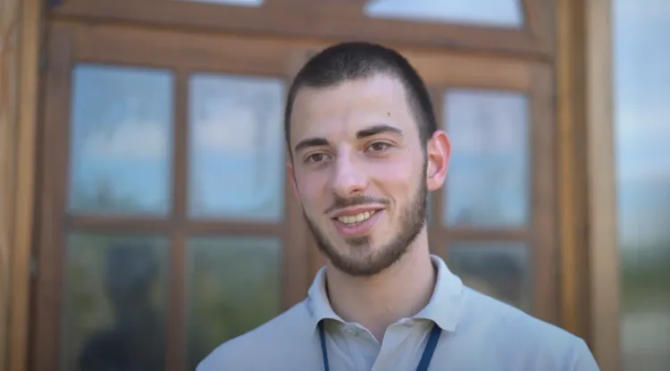 Léo César, 21 ans, initié à l'entrepreneuriat durable