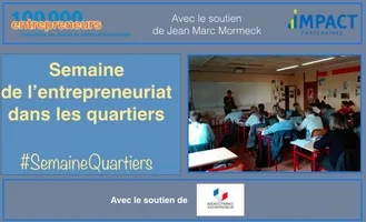 Visuel Semaine entrepreneuriat dans les quartiers 