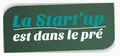 Logo : La Start'up est dans le pré