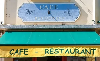 Enseigne de café restaurant