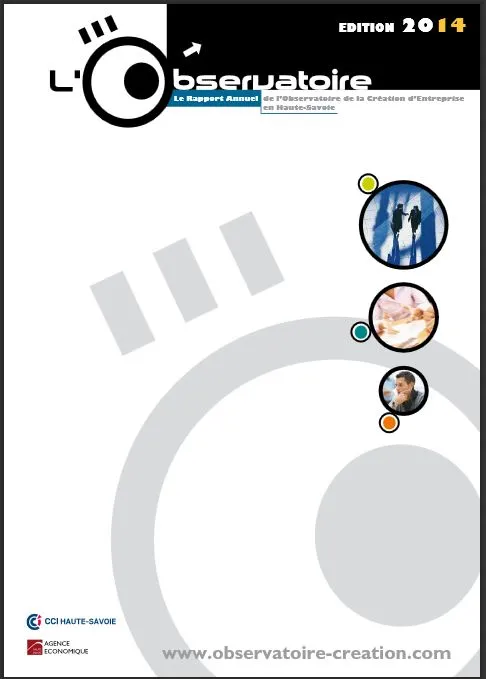 Rapport annuel de l'Observatoire de la création d'entreprises en Haute-Savoie - 2014