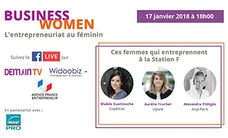 Visuel Live Business Women janvier 2018