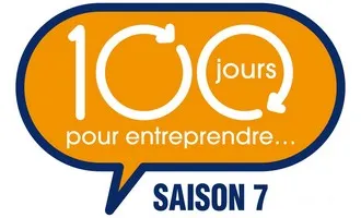 Logo : 100 jours pour entreprendre - Saison 7