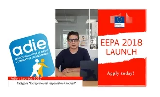 Visuel vidéo EEPA 2018 Témoignage Adie