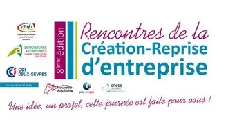 Logo : Rencontres de la création-reprise dentreprise