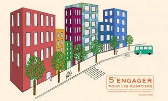 Logo : Sengager pour les quartiers