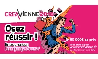 Logo : Concours Créa'Vienne 2018