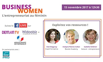 Live Facebook Business Women - Exploitez vos ressources 