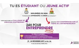 Logo : 24h pour Entreprendre - Seconde édition