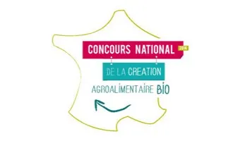 Logo : Concours national de la création agroalimentaire biologique