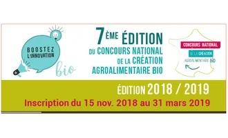 Concours national de la création agrolimentaire bio