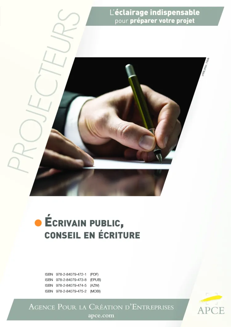 Dossier Projecteurs - Écrivain public - Conseil en écriture