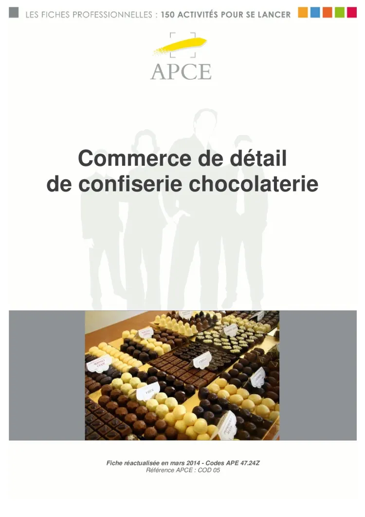 Dossier Projecteurs - Commerce de détail de confiserie chocolaterie